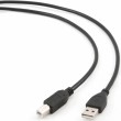 Printera kabelis USB2.0 A/B 1.8m / melns