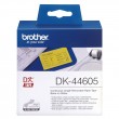 DK-44605 Papīra uzlīmju lente 62mm*30.48m/ dzeltena/viegli līpoša