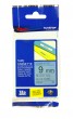 TZe 521 uzlīmju lente melns uz zila 9mm