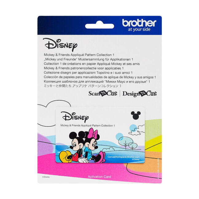 Dizainu kolekcija  DISNEY APPLIQUE PATTERN 1, CADSNP03