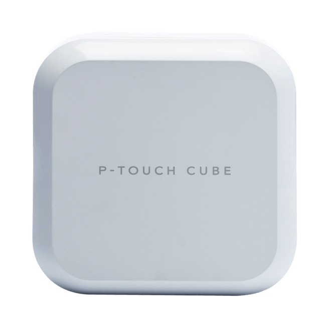PT-P710BTH 'CUBE Plus' Brother portatīvs uzlīmju printeris, balts