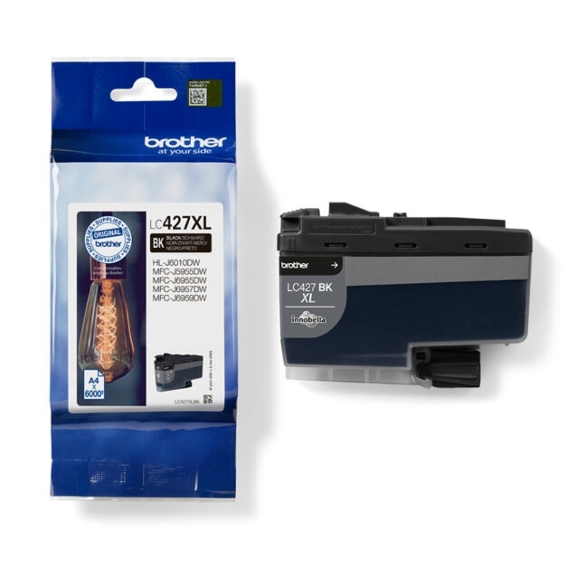 LC-427XLBK Melnās tintes kasete 6000lpp