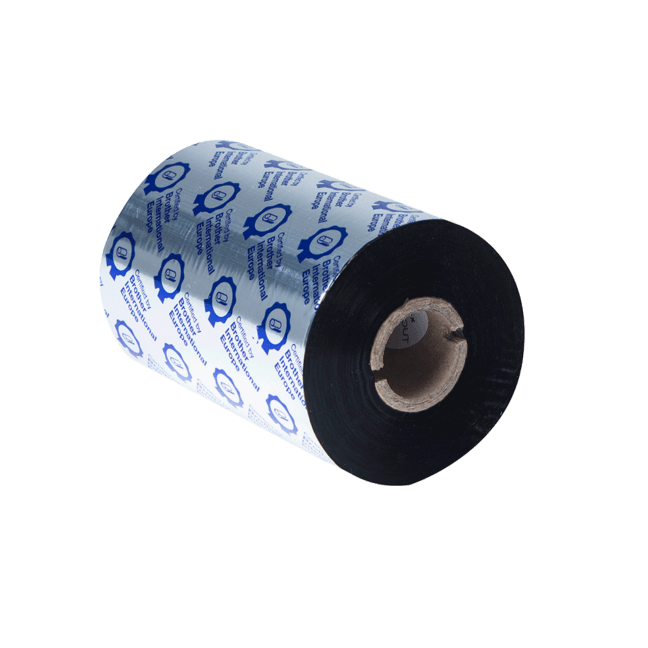 BSP-1D450-110 Premium vaska/sveķu melnas krāsas rullis, Brother