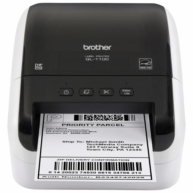 QL-1100C Brother uzlīmju printeris