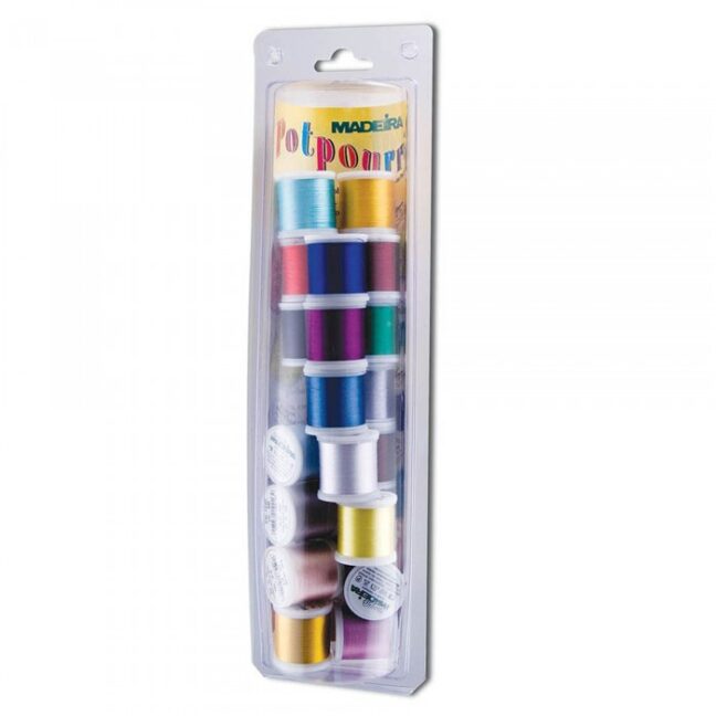 Diegu kompl. Madeira Polyneon, Tube, 20 spoles 200m