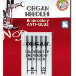 Adatas izšūšanai Anti-Glue  N-90-100, ORGAN,BLISTER PACK- 5gab.