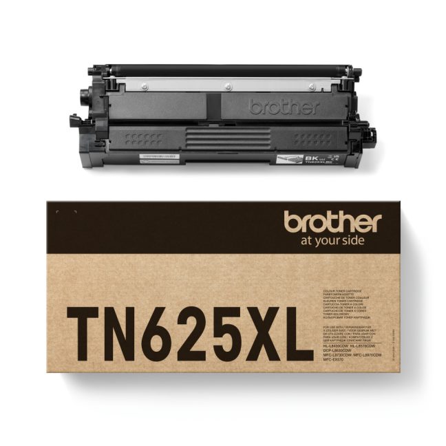 TN-625XLBK Toneris melns 5`500 lapām